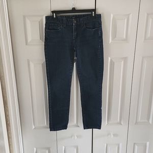 J. Crew 'Toothpick' jeans- Dark Blue